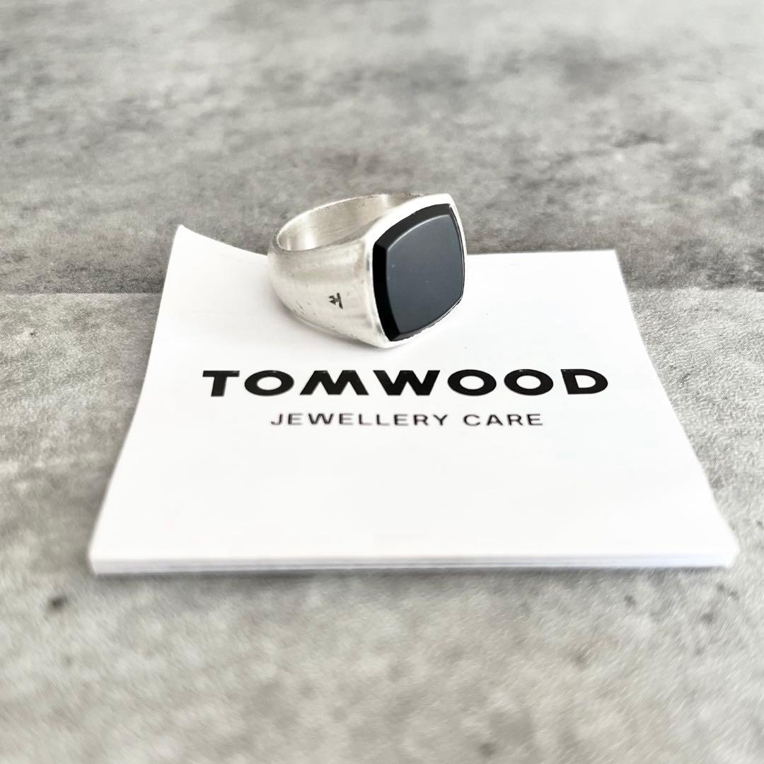 美品】tom wood cushion onxy ring g48 8号 - メルカリ