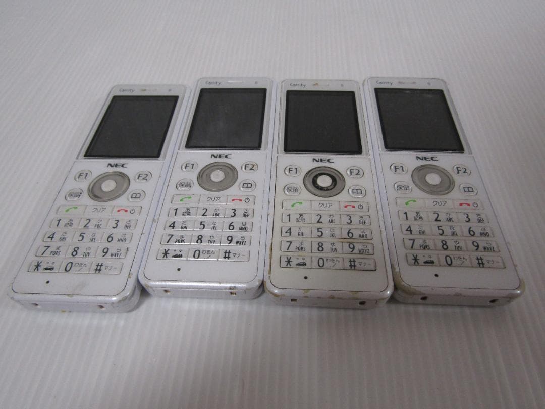 T0374 NEC Carrity-NW PS8D-NW 4台セット Carrity-NW PS8D-NW｜テルワールド（NEC中古ビジネスフォン販売店）