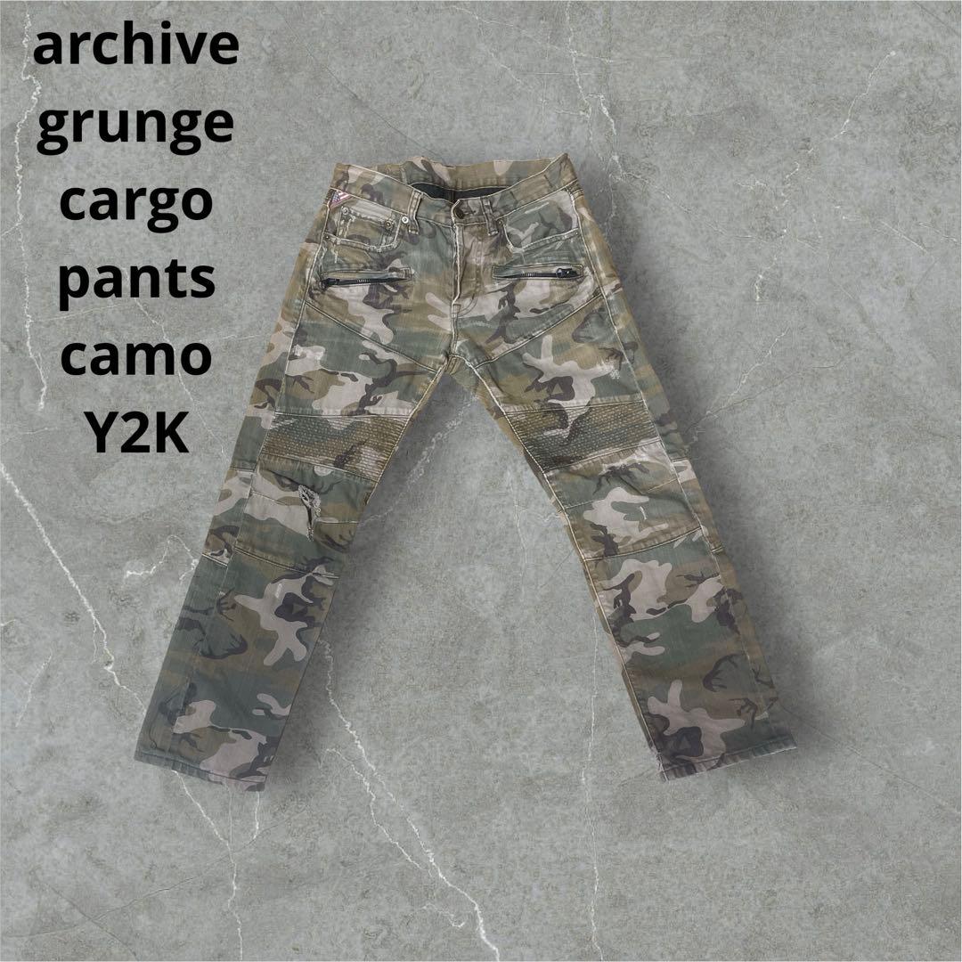 archive grunge gimmick cargo pants Y2K - メルカリ