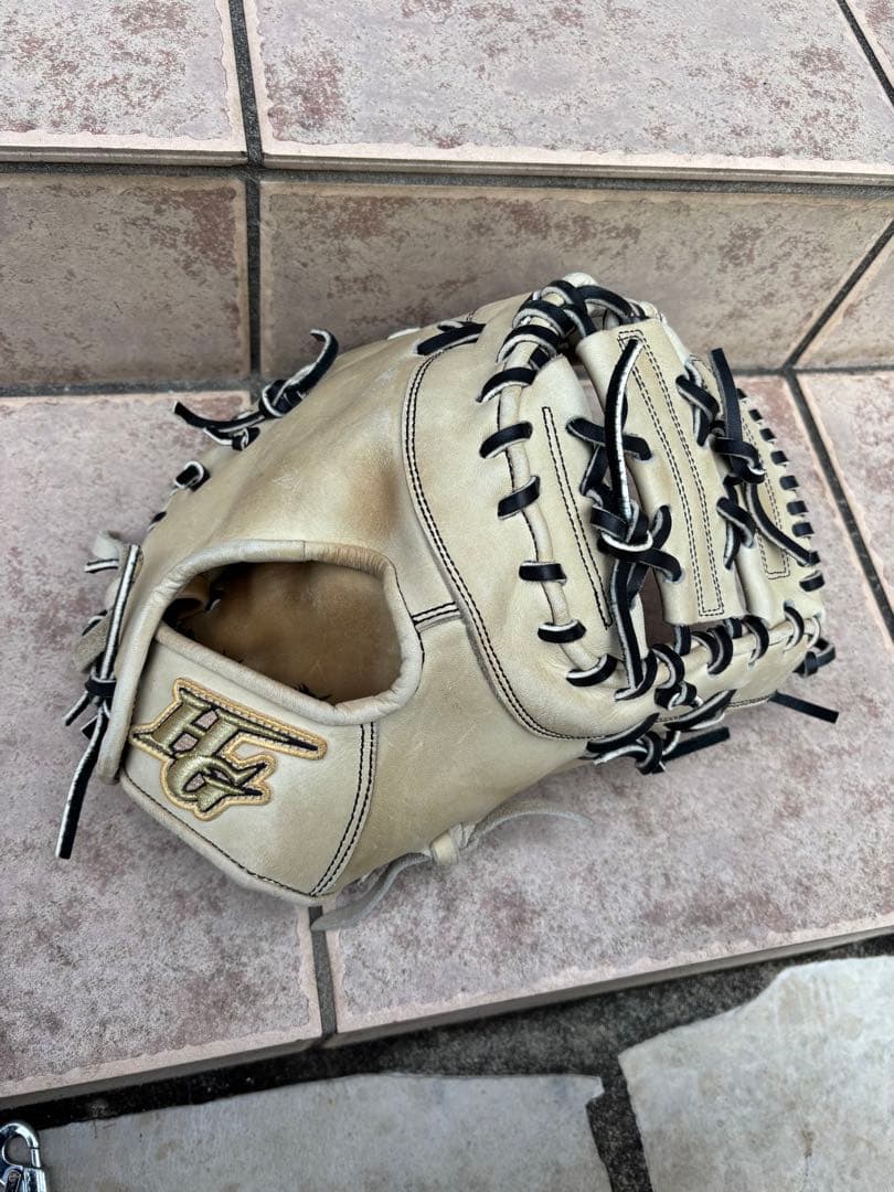 ハイゴールド　硬式　ファーストミット 心極 野球 ハイゴールド 硬式 ファースト ミットグラブ 一塁手用