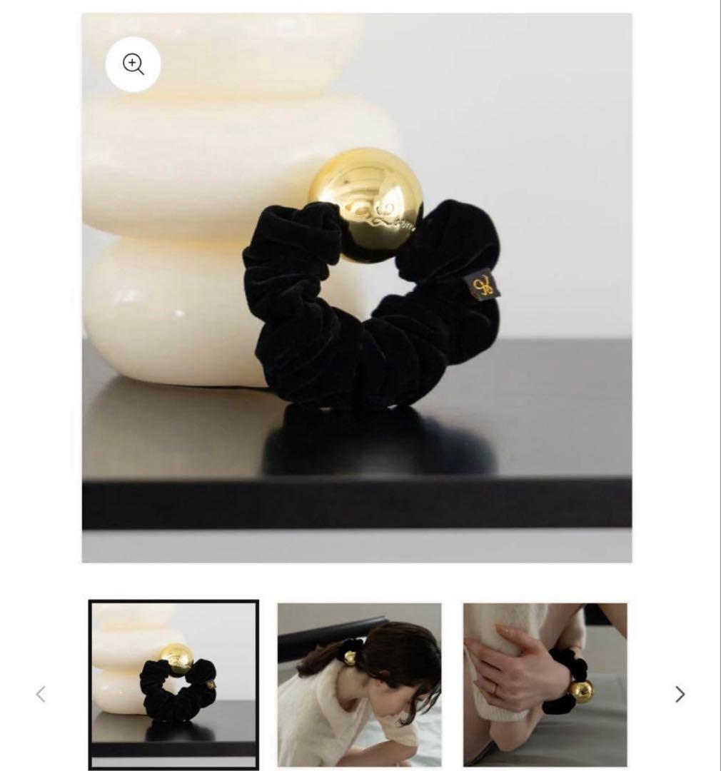 LOEM TOKYO ロエムトウキョウ ブラックmoon シュシュ - メルカリ