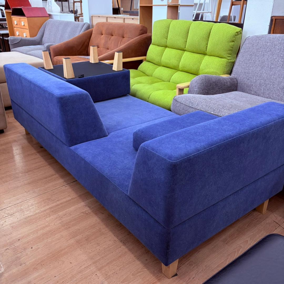 coffee大好き 様専用 3人掛けソファ FLANNEL PIVO スツール付 - メルカリ