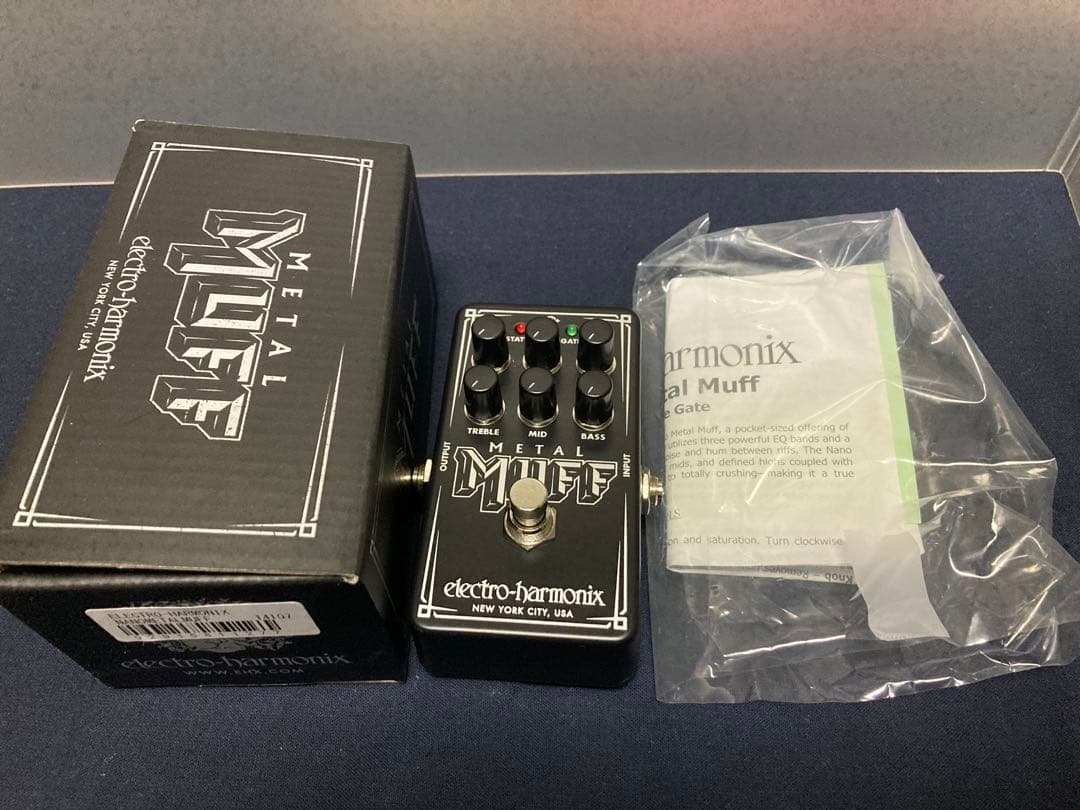 ギター ELECTRO-HARMONIX Nano l Muff Electro-Harmonix Nano Metal Muff ディストーション ギター