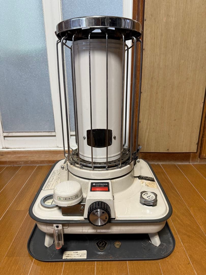 フジカ 石油ストーブ KP-2 赤 ビンテージ 昭和レトロ