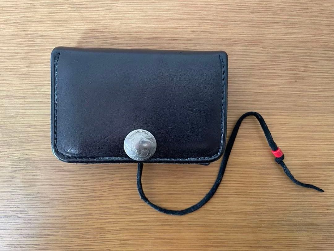 goro’s カードケース 黒 ２つ折り バッファロー ゴローズ コンチョ 楽天市場】ゴローズ goro's 新品 二つ折り財布 (黒) ウォレット