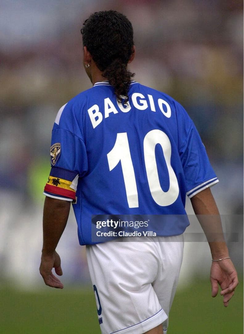 新品/タグ付き】00/01 ブレシア ♯10ロベルト・バッジョ【Lサイズ