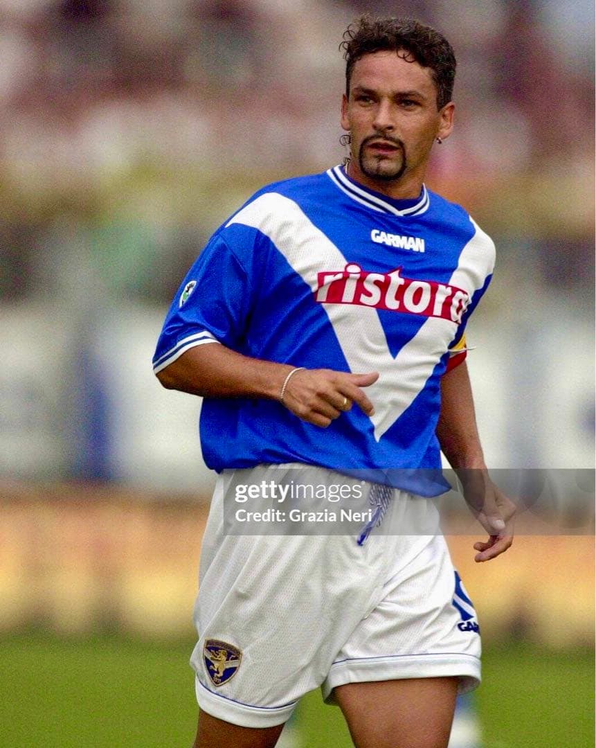 新品/タグ付き】00/01 ブレシア ♯10ロベルト・バッジョ【Lサイズ