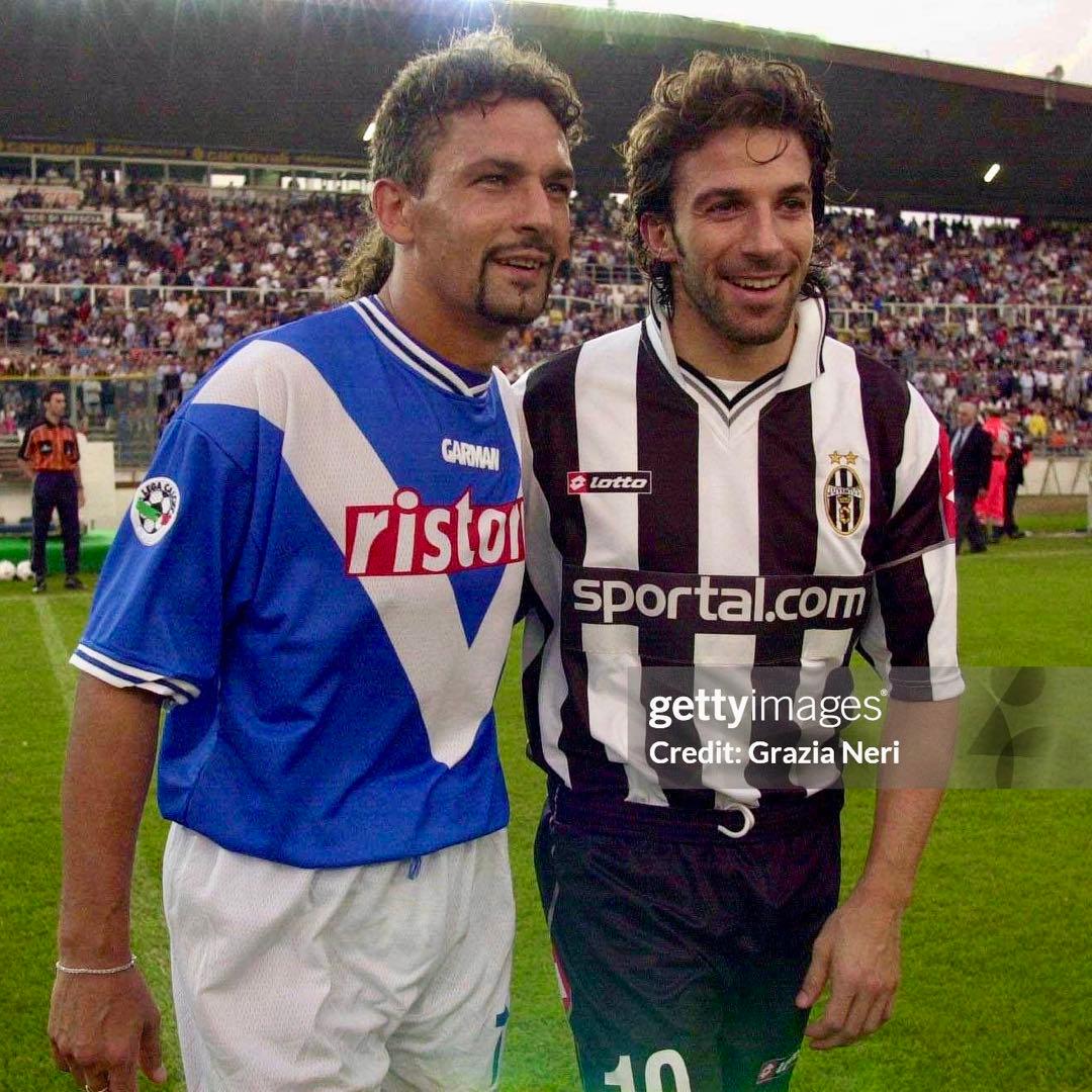 新品/タグ付き】00/01 ブレシア ♯10ロベルト・バッジョ【Lサイズ