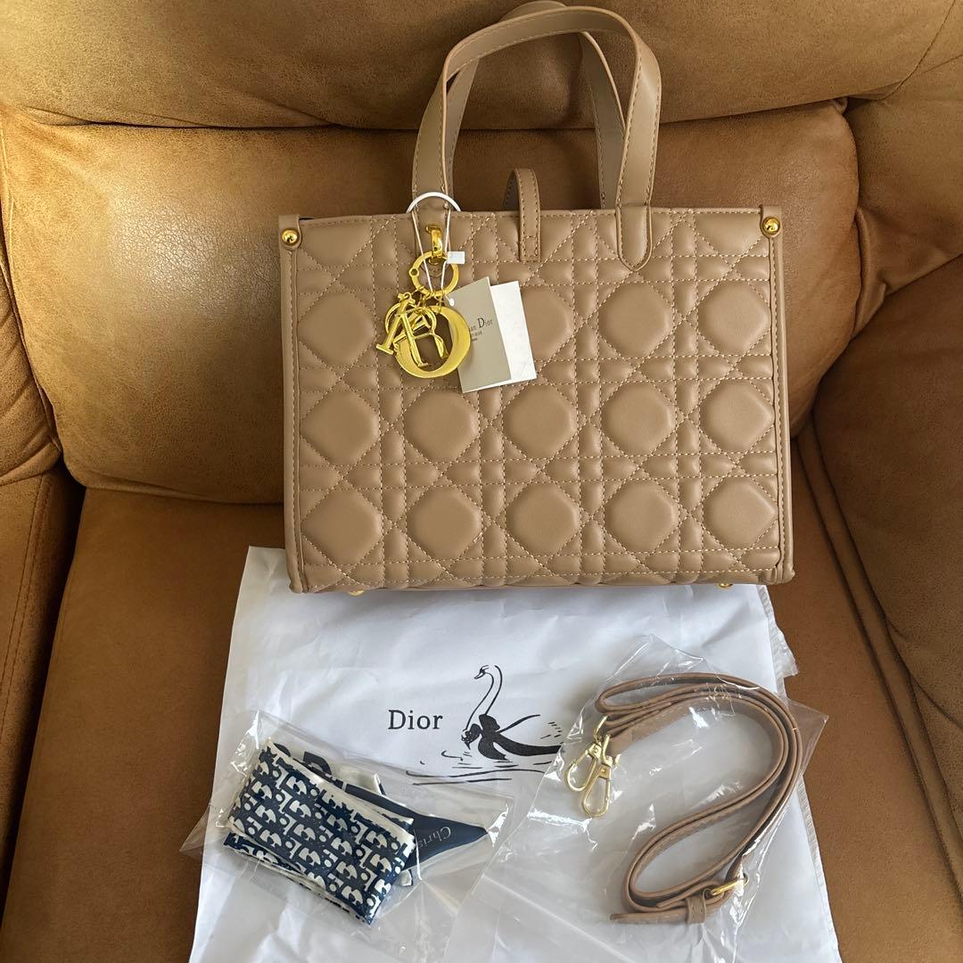 ベージュ ハンドバッグ 、新品未使用タグ付き♡GENKI アンドシュエット & chouette 《推し事バッグ》クリアポケット付き