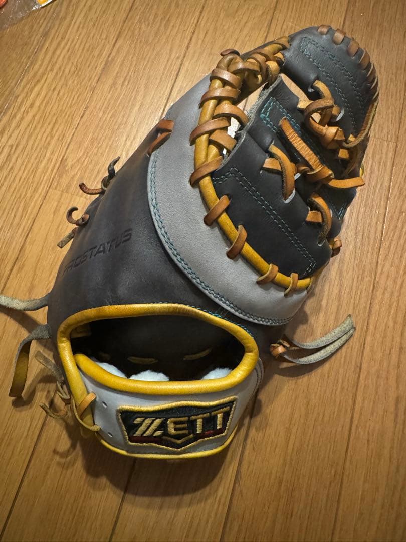 ZETT PRO STATUS 軟式オーダーファーストミット　頓宮モデル 野球 ゼット 軟式ファーストミット プロステイタス オーダーグラブ