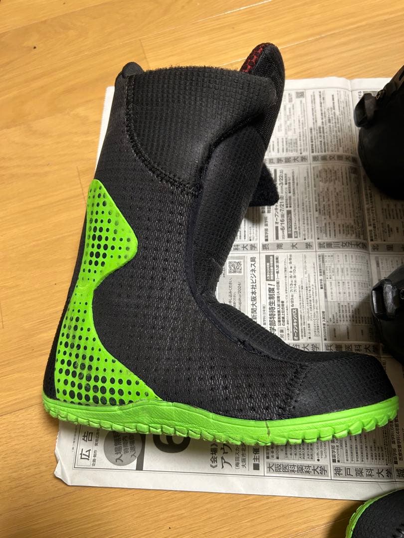 スノーボード burton ion step on 25.5cm