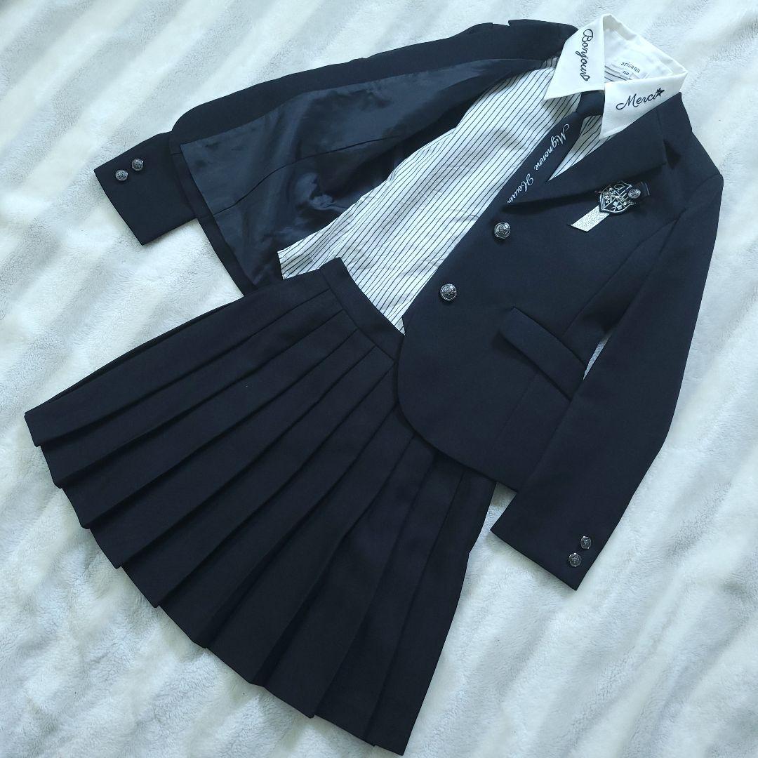 150cm アリサナ フォーマルスーツ 卒服 制服 arisana（アリサナ） 卒業式 小学校 女子 卒服 小学生 「arisana