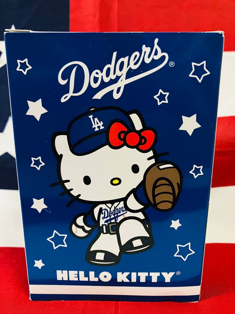 ハローキティ 大谷翔平 所属 2014年 ドジャース 球場配布 首振り人形