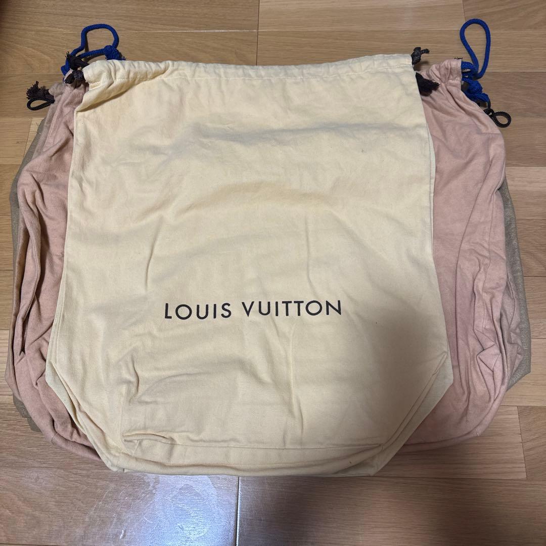 ルイヴィトン　布袋　巾着　5枚セット　大きめサイズ ルイヴィトン 布袋 巾着 5枚セット 大きめサイズ LOUIS VUITTON - ルイ