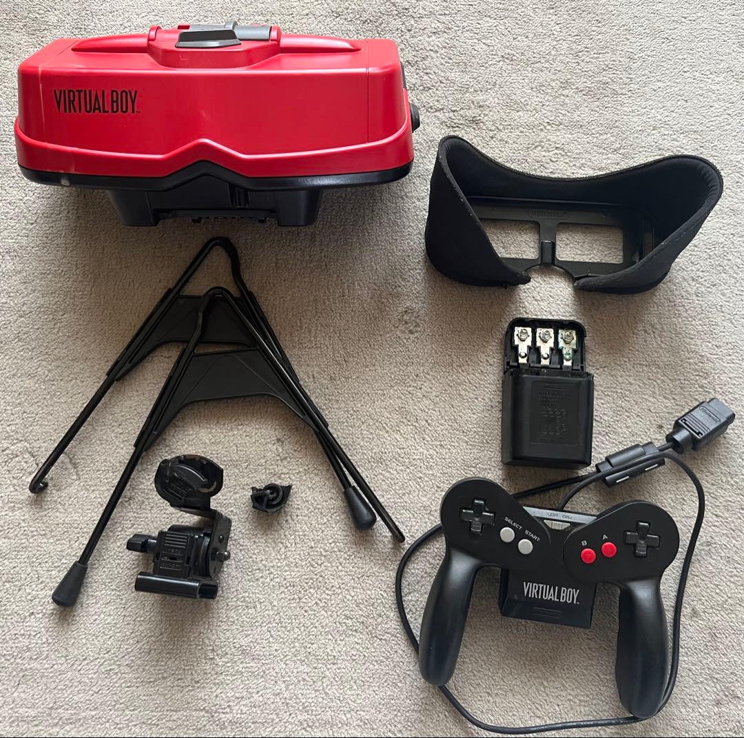Virtual Boy バーチャルボーイ本体 ジャンク 動作未確認 - メルカリ