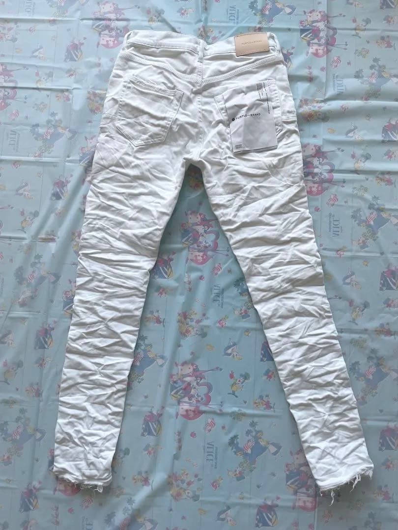 purple brand 】P001 Opticホワイトスキニー29 正規品 - メルカリ