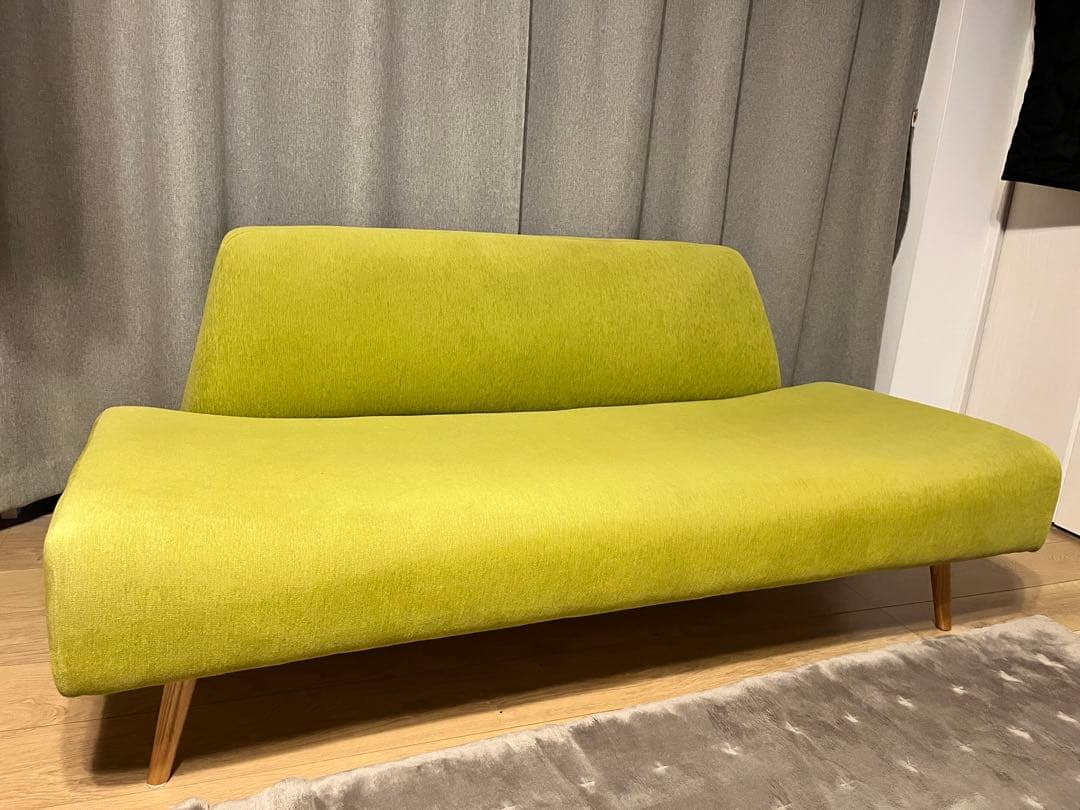 IDEE AOソファライムグリーン 2人掛けソファ