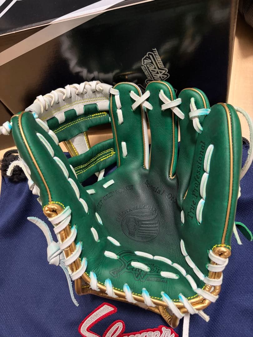 クボタスラッガー Slugger 軟式野球グローブ 緑/白の通販はau PAY