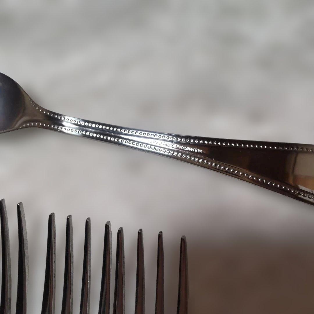 アーサープライスArthur Priceテーブルナイフ&フオーク各6本 ビード