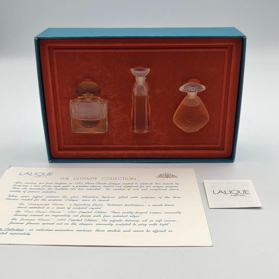 希少】LALIQUE アルティメットコレクション ミニ香水セット - メルカリ