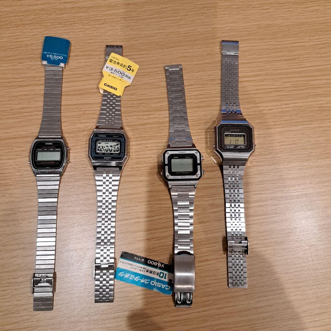 ジャンク CASIO 激レア ヴィンテージ4点セット - メルカリ