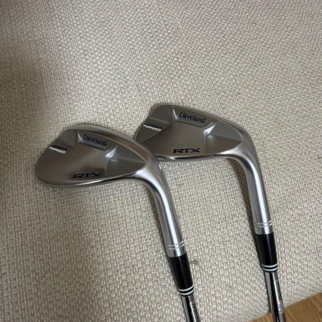 【値下げ可】クリーブランド DEEP FORGED 52° 56° 2本セット クリーブランド RTX DEEP FORGED（ディープ フォージド）2 ウェッジの