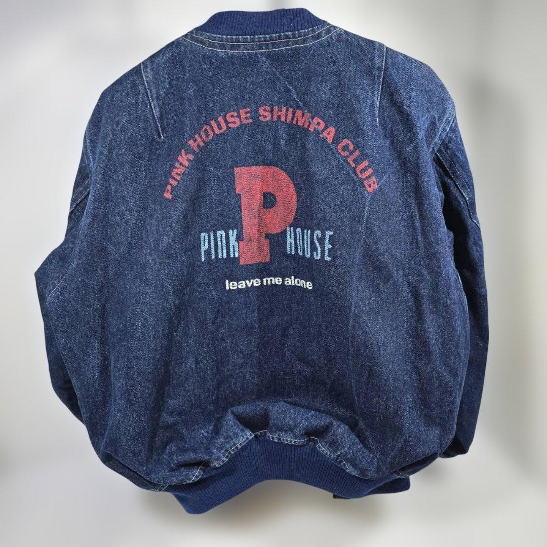 PINK HOUSE MA-1タイプ デニム ブルゾン ピンクハウス 80's - メルカリ
