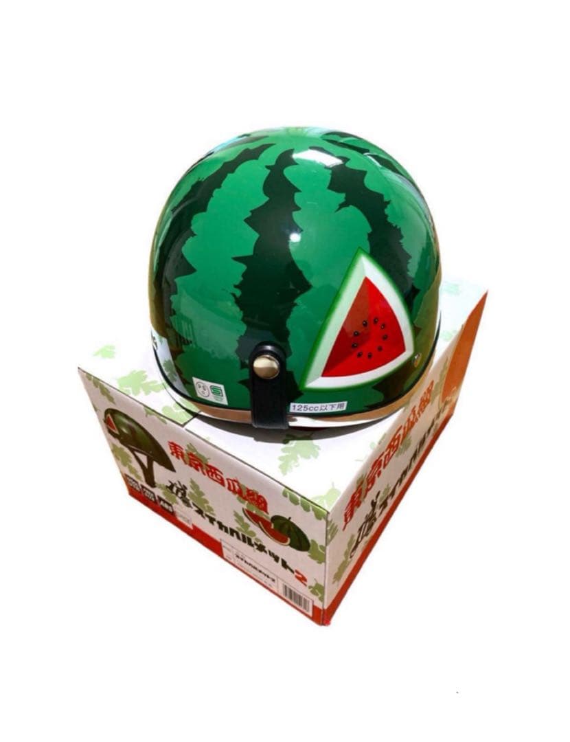 新品未開封】スイカ ヘルメット 2 バイク 125cc 半帽 リード工業