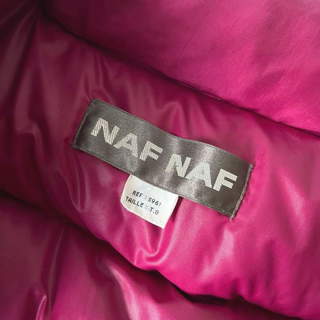 銀タグ】90s NAF NAFダウンジャケットNafNafナフナフ - メルカリ