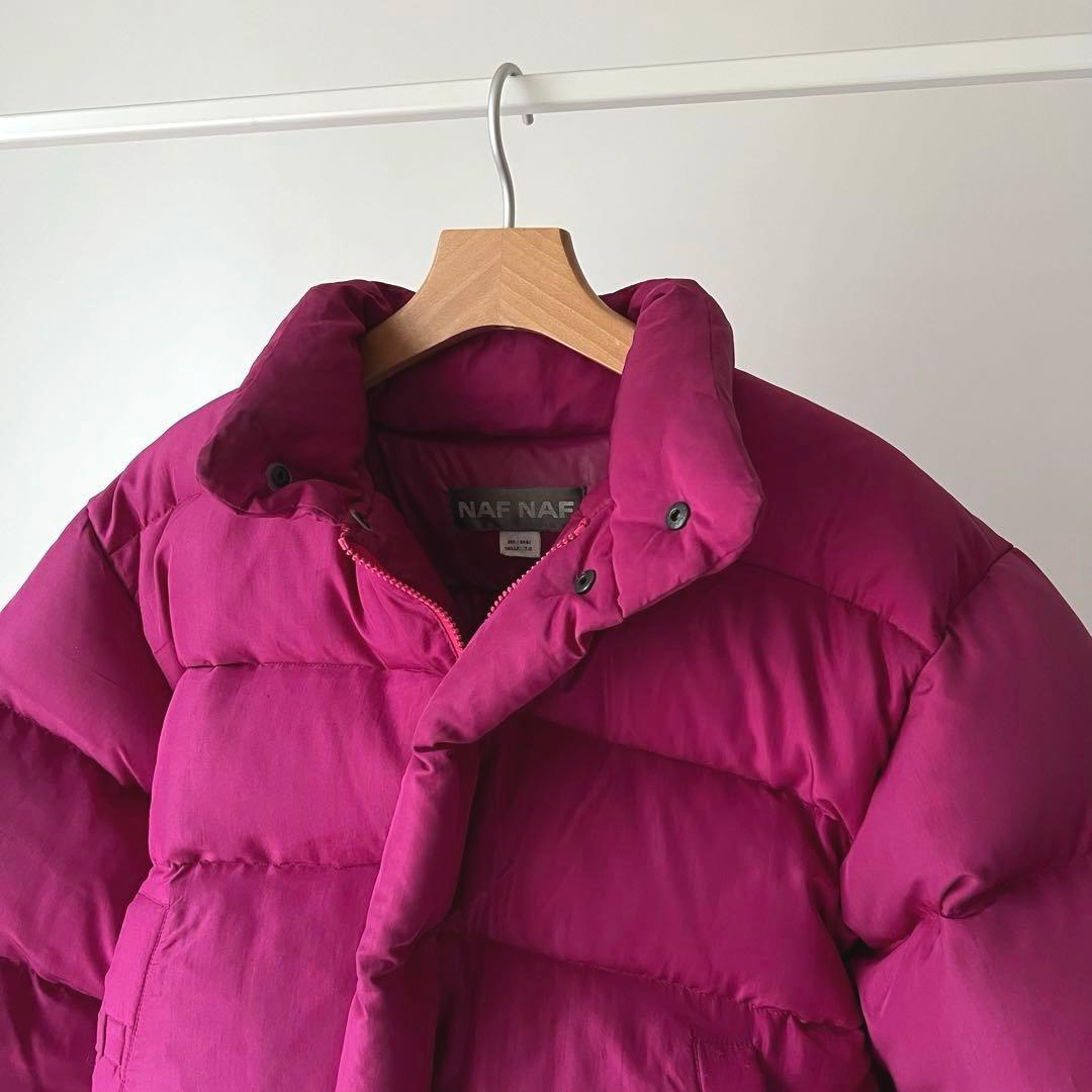 銀タグ】90s NAF NAFダウンジャケットNafNafナフナフ - メルカリ