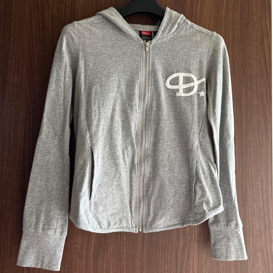 DOUBLE STANDARD CLOTHING グレー パーカー 36 - メルカリ