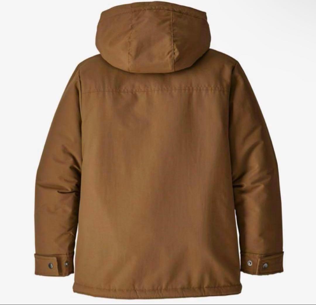 【美品】《Patagonia 》キッズインファーノジャケット　フード　ボア
