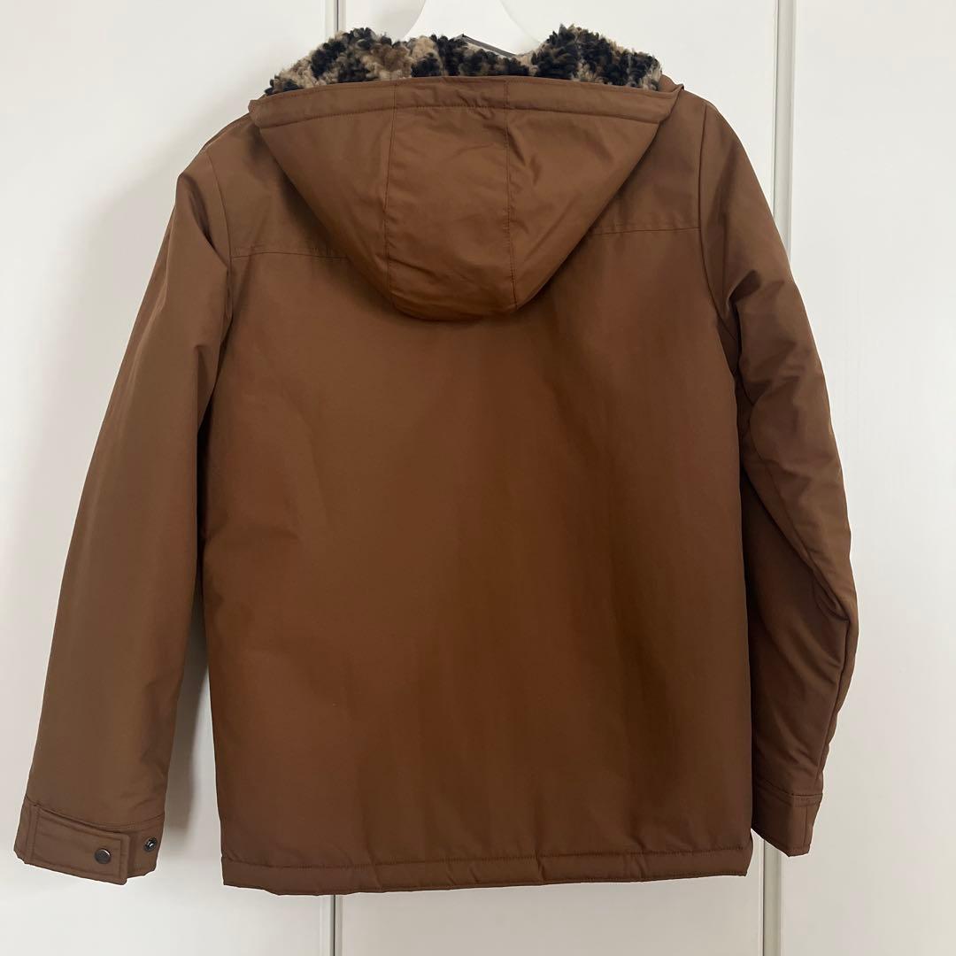 【美品】《Patagonia 》キッズインファーノジャケット　フード　ボア