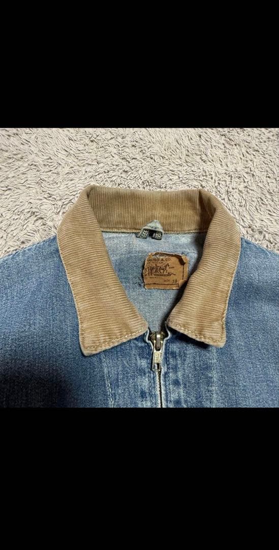 90s USA製 LEVI'Sリーバイス ワーク デトロイトジャケット 38 - メルカリ