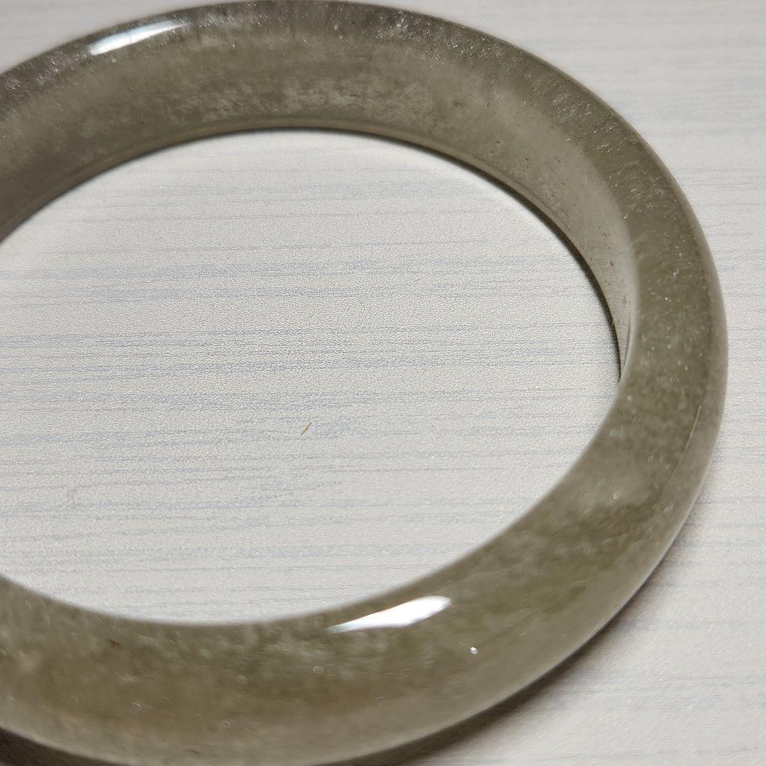 激レア！【新品】天然リビアングラス バングル ☆ 安心の鑑別つき