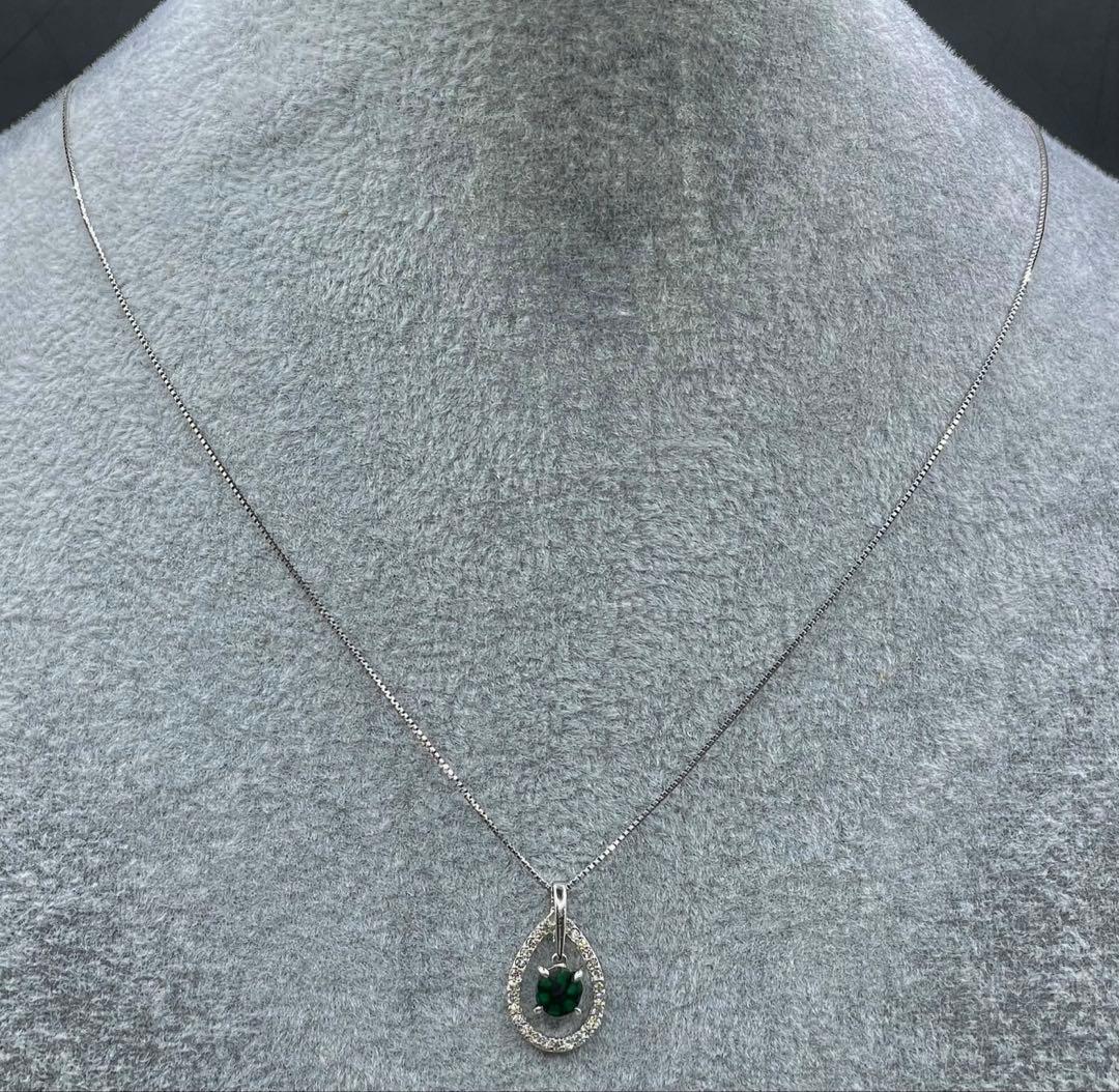 JB6☆高級 トラピッチェエメラルド0.66ct D K18WG ヘッド 鑑付 - メルカリ