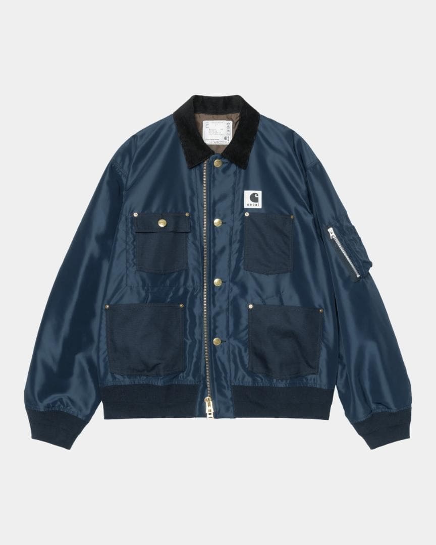 sacai Carhartt WIP Nylon Twill Blouson - メルカリ