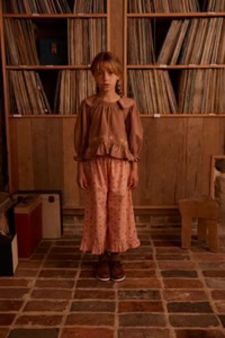 Apolina】Bettina Blouse - Chocolate 5-7Y - メルカリ