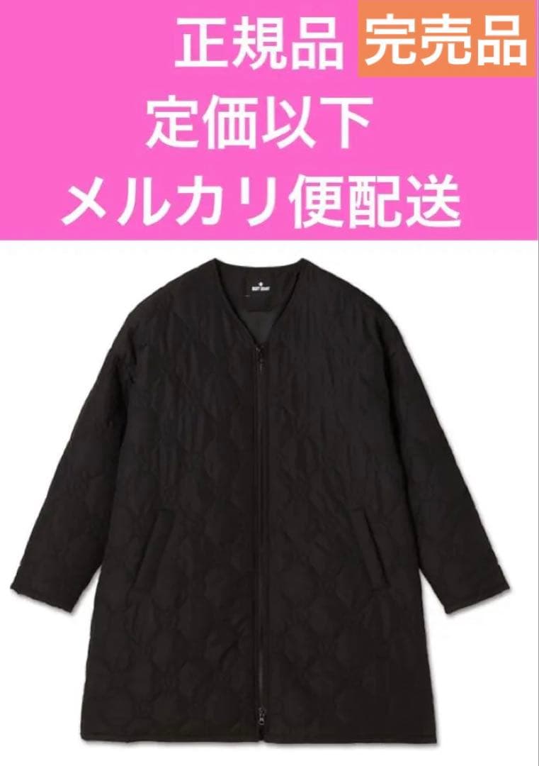 マリークワント 完全完売色 定価以下ブラックデイジーロングブルゾン