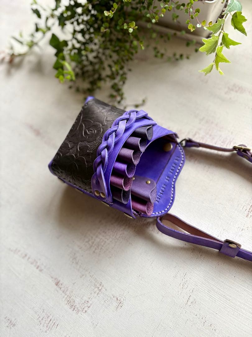 手染めブルーパープル、ローズ型押しの大容量シザーケース 楽天市場】【数量限定】国内シザーケース専門メーカー 職人手作り