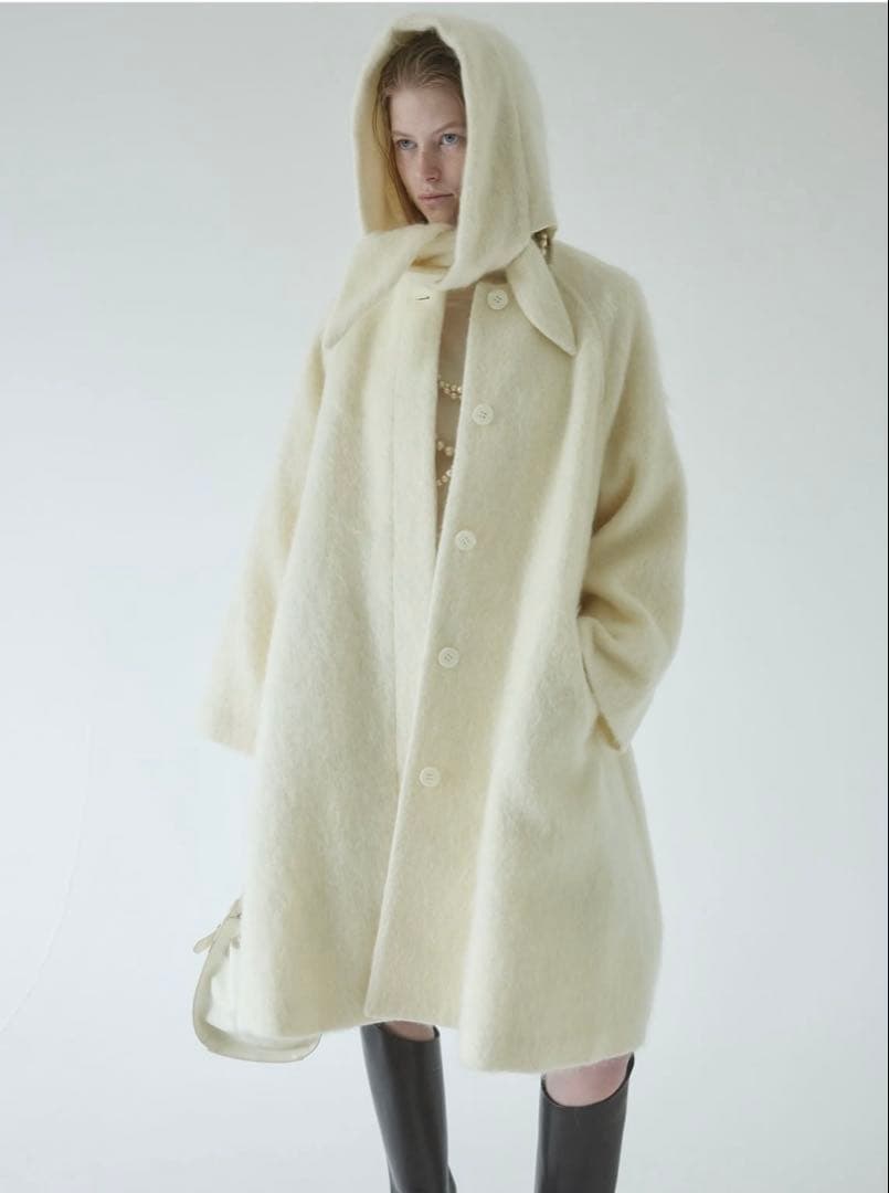 girlish ガーリッシュSt.cecilia シャギーモヘヤコート新品未使用