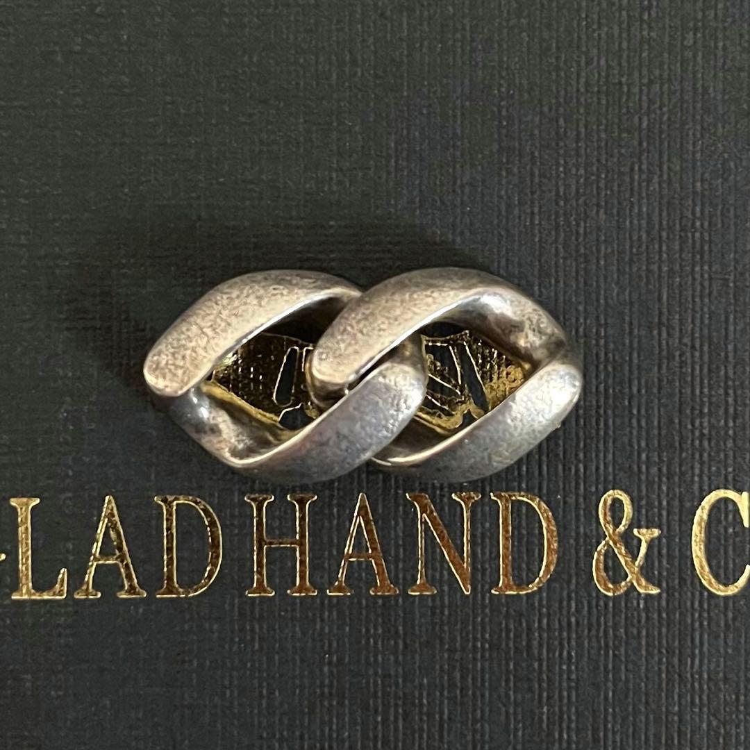 美品❗️】カスタム用 シルバー925 ウォレットチェーン 2コマ クロム