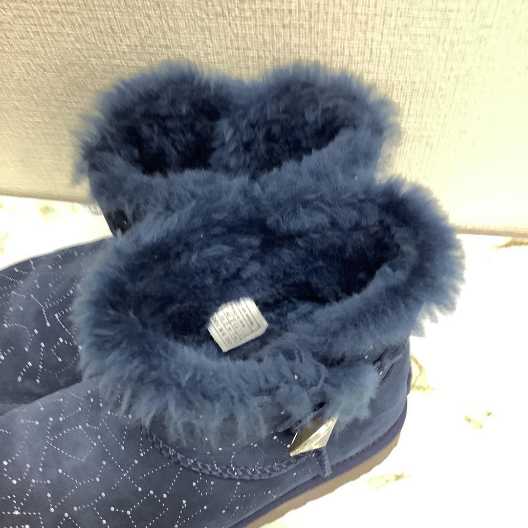 美品 アグ UGG スワロフスキーボタン 星座柄 ムートンブーツ 25 - メルカリ