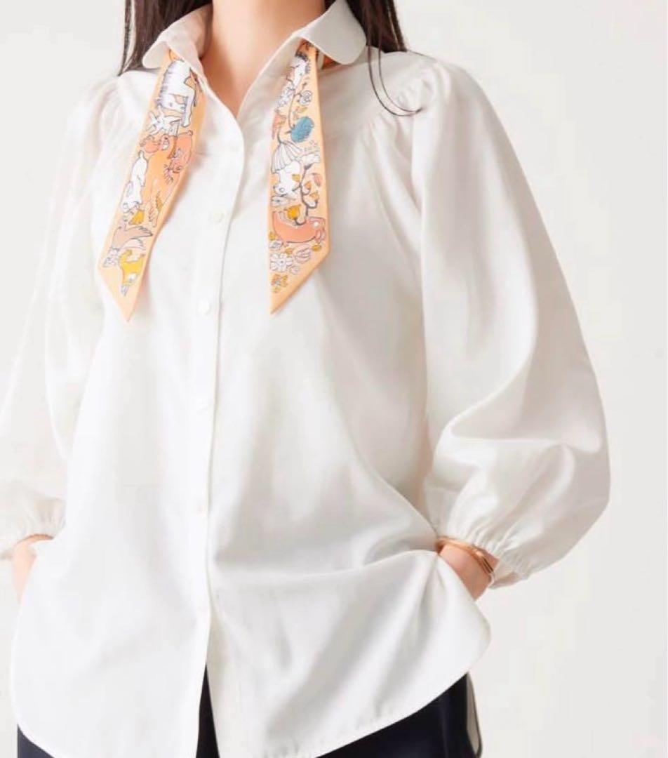 美品】cccmalie シーマリー 丸襟半袖ブラウス ホワイト - メルカリ