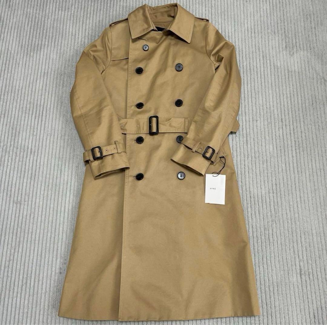 美品 HYKE ハイク ライナー付きトレンチコート サイズ1 - メルカリ
