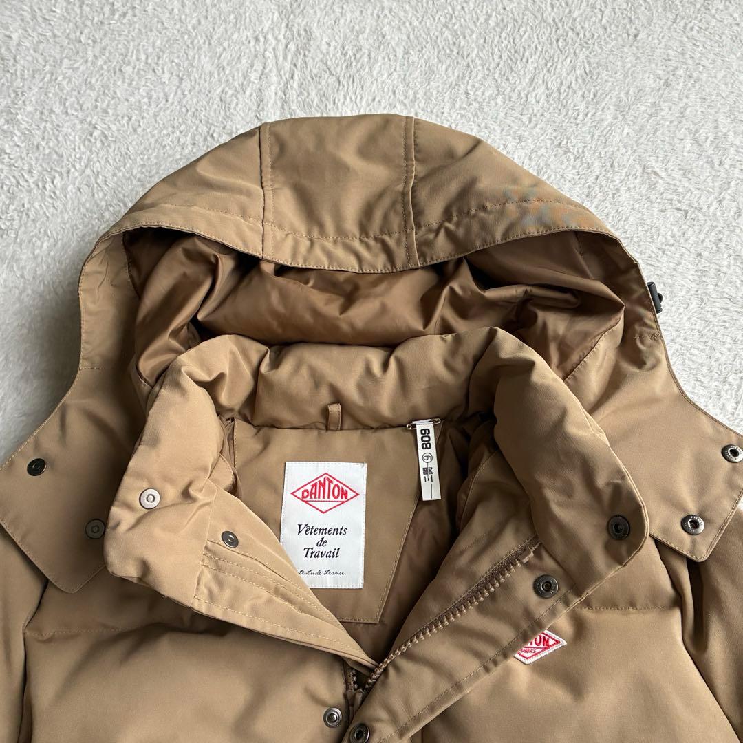 美品 ダントン ドアーズ別注 ダウンジャケット 36 フード付き