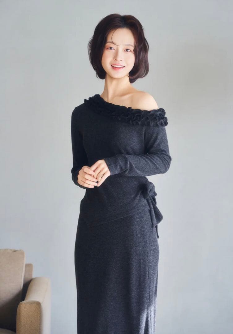 ワンピース POMIII PARTAGE whipped frill set-up POMIII PARTAGE whipped frill set-up