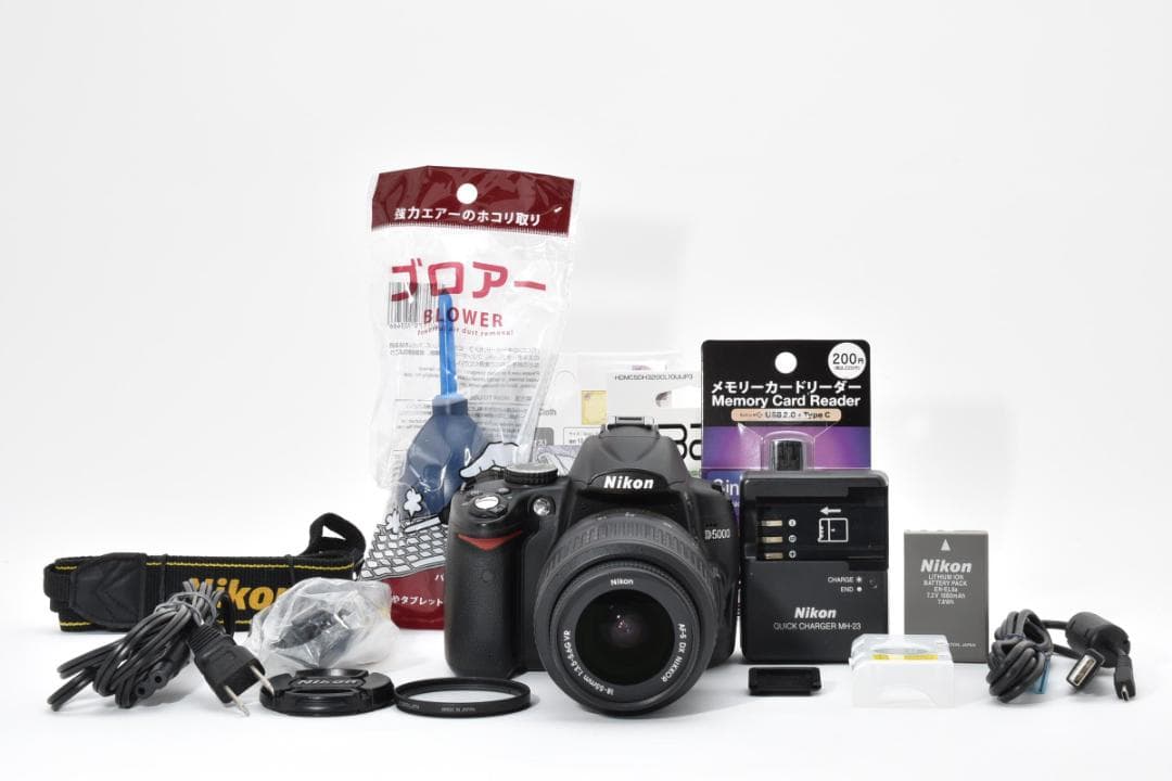 ✨一眼レフデビュー✨Nikon D5000 レンズキット スマホ転送 初心者