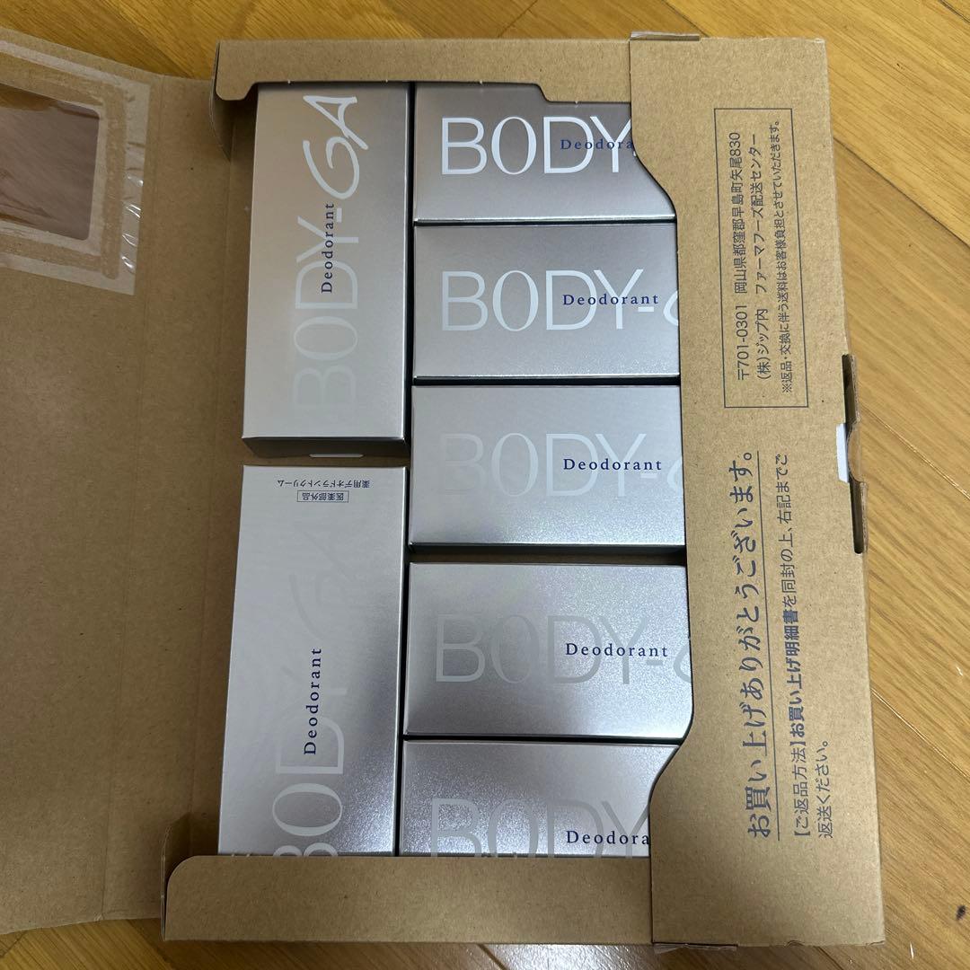 新品・未開封】BODY-GA デオドラントクリーム 60g 4本 - メルカリ