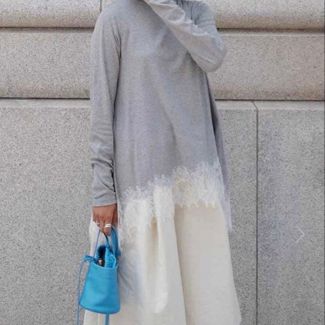 未使用 MACHATT ヘムレースロンT グレー マチャット - メルカリ